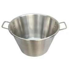 15-1/2" Carnitas Cazo Stainless Steel Caso Pot Pan Wok Gas Stove burner Cook