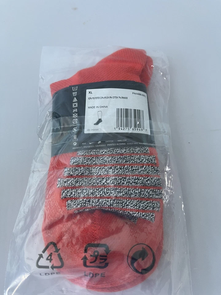NBA Nike подлинный красный носки размер XL мужчин лодыжки носки PAA488-891 S76 - Изображение 4 из 4