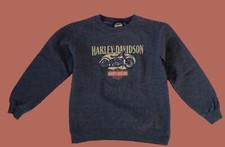 Bayside Harley-Davidson Portsmouth, VA Boys Gray Sweatshirt Size Small EUC