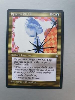 Spectral Shield, MTG Ice Age (1995), Unconnon Multicoloured Enchantment