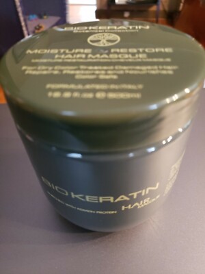 Bio Keratin Botanical Collecion Moisture Restore Hair Masque 16.9 Oz/500mL NEW!
