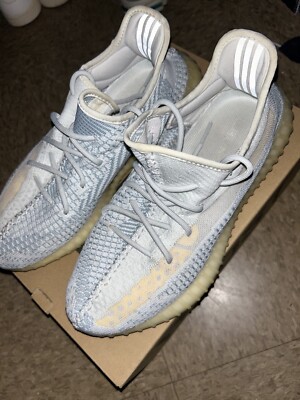 Size 10 - Adidas Yeezy Boost 350 V2 Cloud White Non-Reflective