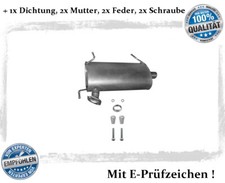 Endschalldämpfer Mitsubishi Outlander II 2.0 2.4 Bj.06-12 Auspuff Dichtung