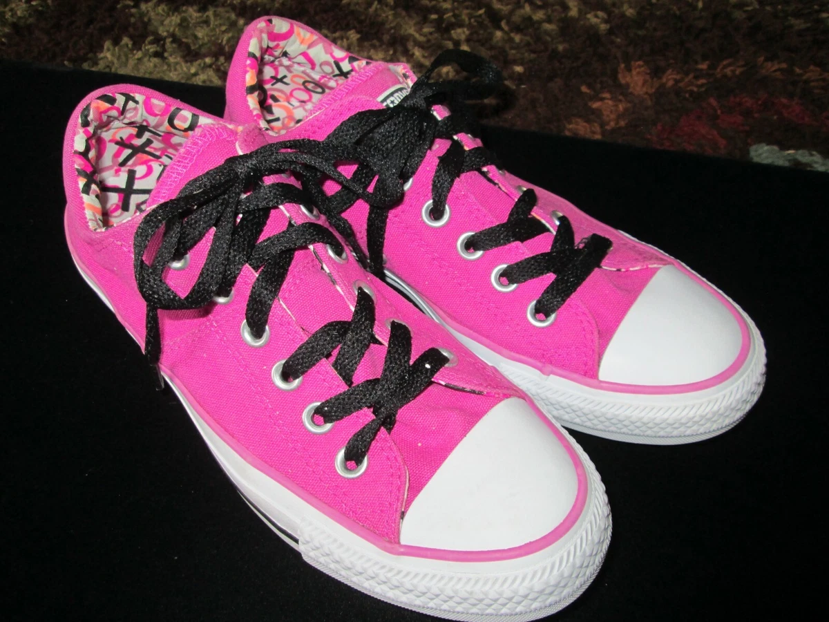 Ladies purple top converse shoes