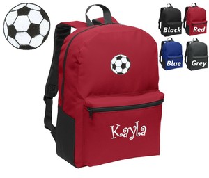 personalized soccer backpack