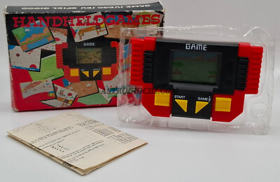 WILD HORSE LCD HANDHEALD ELECTRONIC GAME WATCH VINTAGE 80 NEW IN BOX