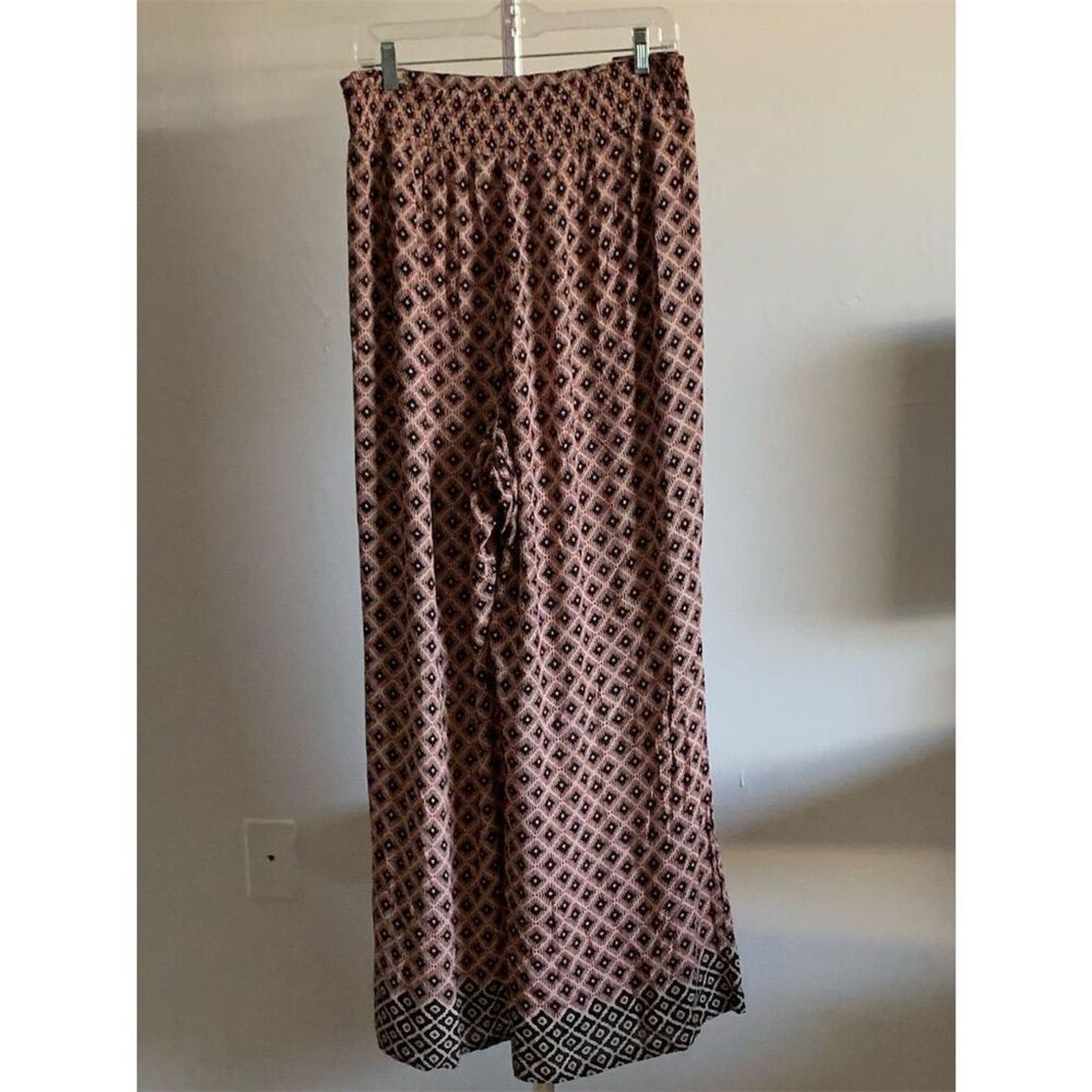 Cato Women’s High-Rise Wide-Leg Pull-On Pants in Plus Size 26/28W Havana