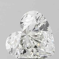 3.10 Ct HEART SHAPE G Color VS1 Clarity IGI CERTIFIED LAB GROWN CVD Diamond