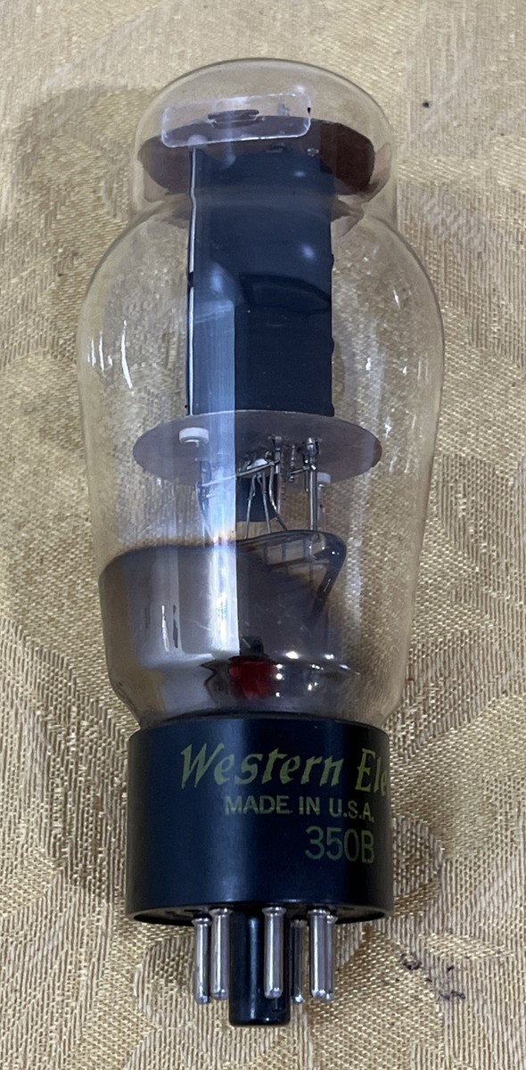 western electric ウエスタン 出力真空管 WE350B 2本ン