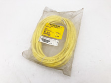 New Turck WKB 3T-10/S90 Cordset 3-Pin 1/2-20 ...