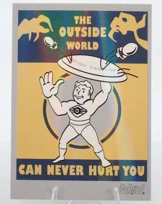 2019 Fallout Series 2 The Outside World Can Never Hurt You Vault Tec #28