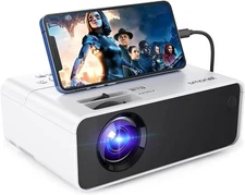 Movie Projector, SMONET 1080P HD Projector 7500L Home Projector Video TV Project