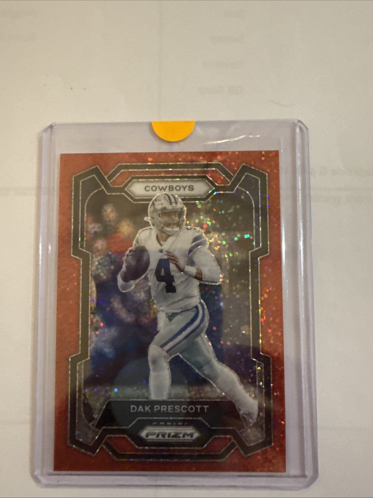 2023 Dak Prescott Prizm Red Sparkle #73