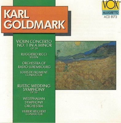 De Froment - Violin Concerto No. 1 in A Minor, Op. 28 / Rustic Wedding Sympho CD