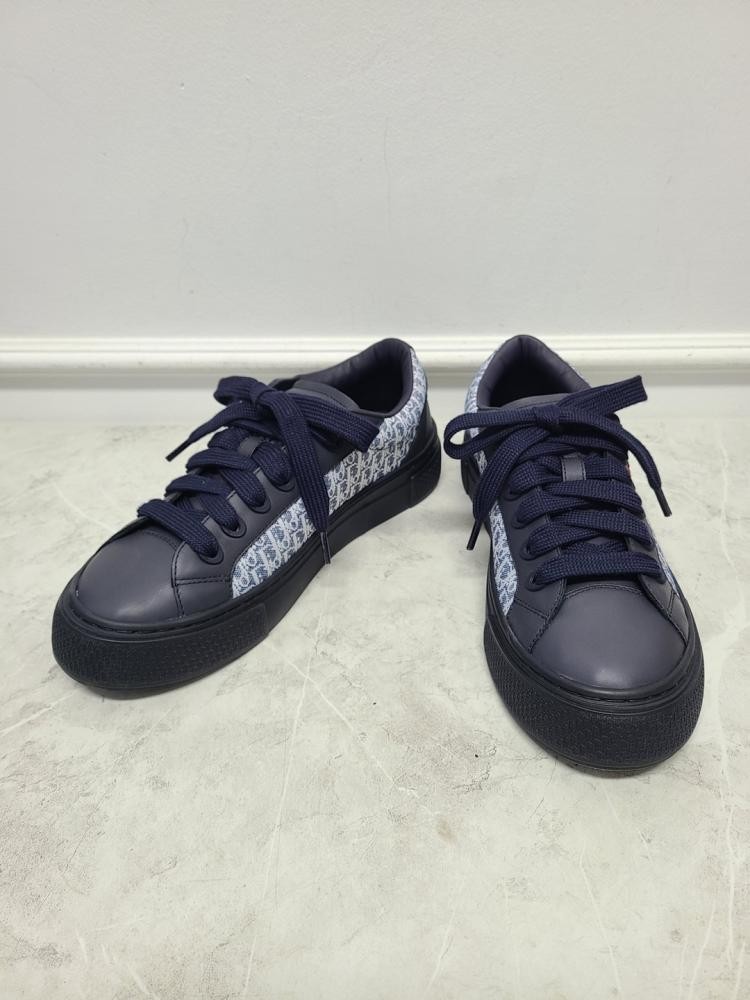 DIOR KAWSシューズ Dior x Kaws - B33 Calfskin & Dior Oblique Canvas Black