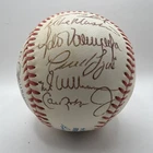 1993 Orioles team signed  Baseball Cal Ripken Jr Fernando Valenzuela Mussina