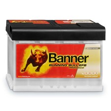 Banner 75Ah Autobatterie Running Bull 12V 700A 57511 EFB (ersetzt Banner 57011)