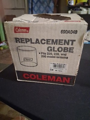 Coleman 690A048 Replacement Globe Lanterns 220 228 290 295 NOS Mint Condition