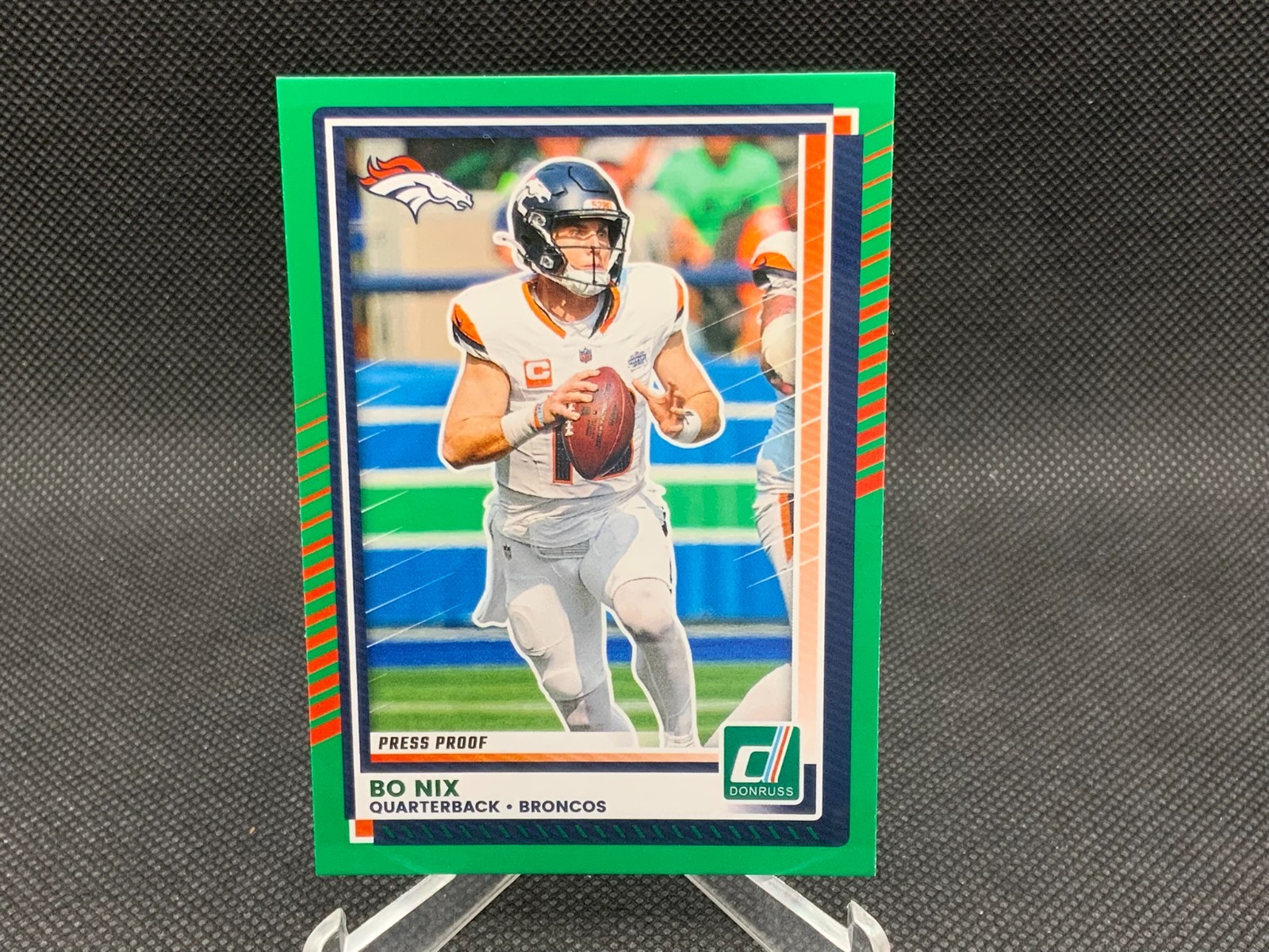 2025 Donruss BO NIX Green Press Proof #39 Broncos