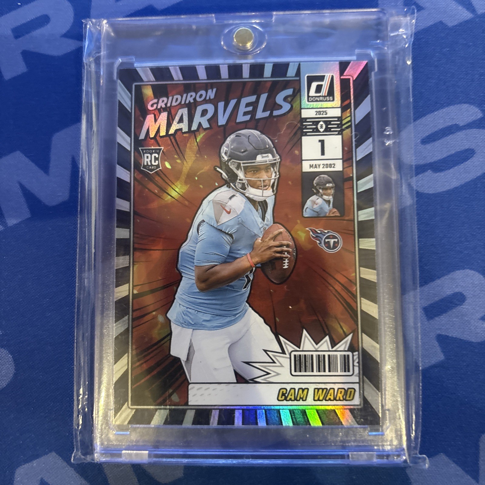 2025 Donruss 🔥 Cam Ward 🔥 Gridiron Marvels Case Hit SSP RC🔥🔥