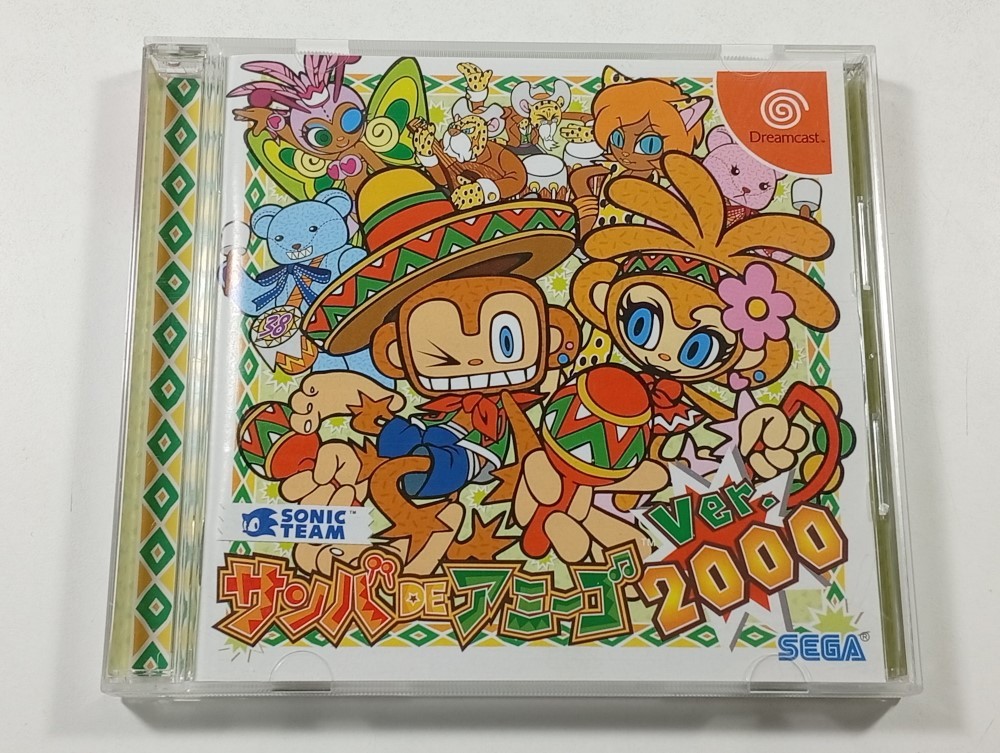 SAMBA DE AMIGO VER.2000 SEGA DREAMCAST (DC) NTSC-JAPAN (COMPLETE WITH SPIN/REG C
