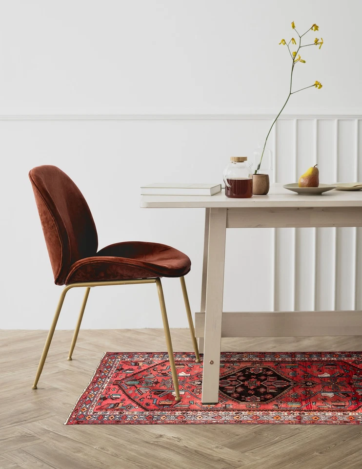 Alfombra de corredor tradicional oriental vintage anudada a mano de 3'10" x 7'10" Foto 2 de 4