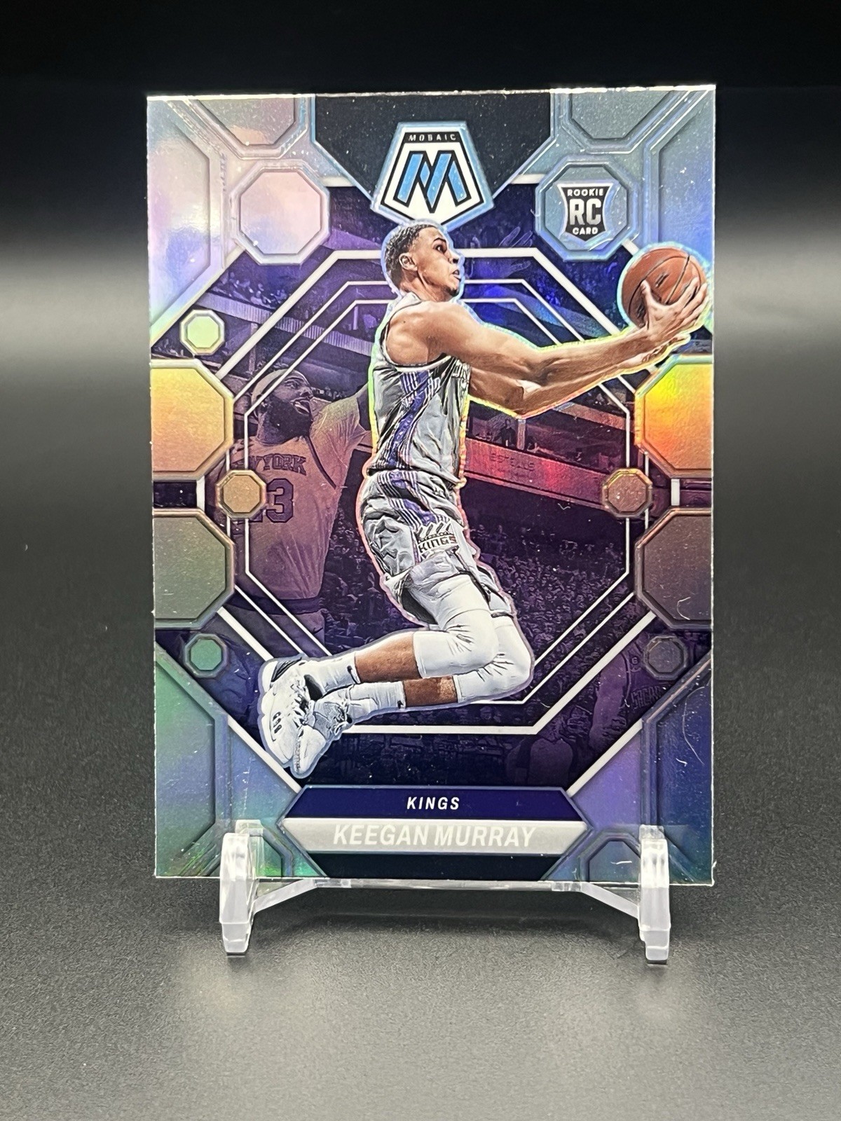 2022-23 Panini Mosaic - Rookies Keegan Murray #227 Silver Prizm (RC)