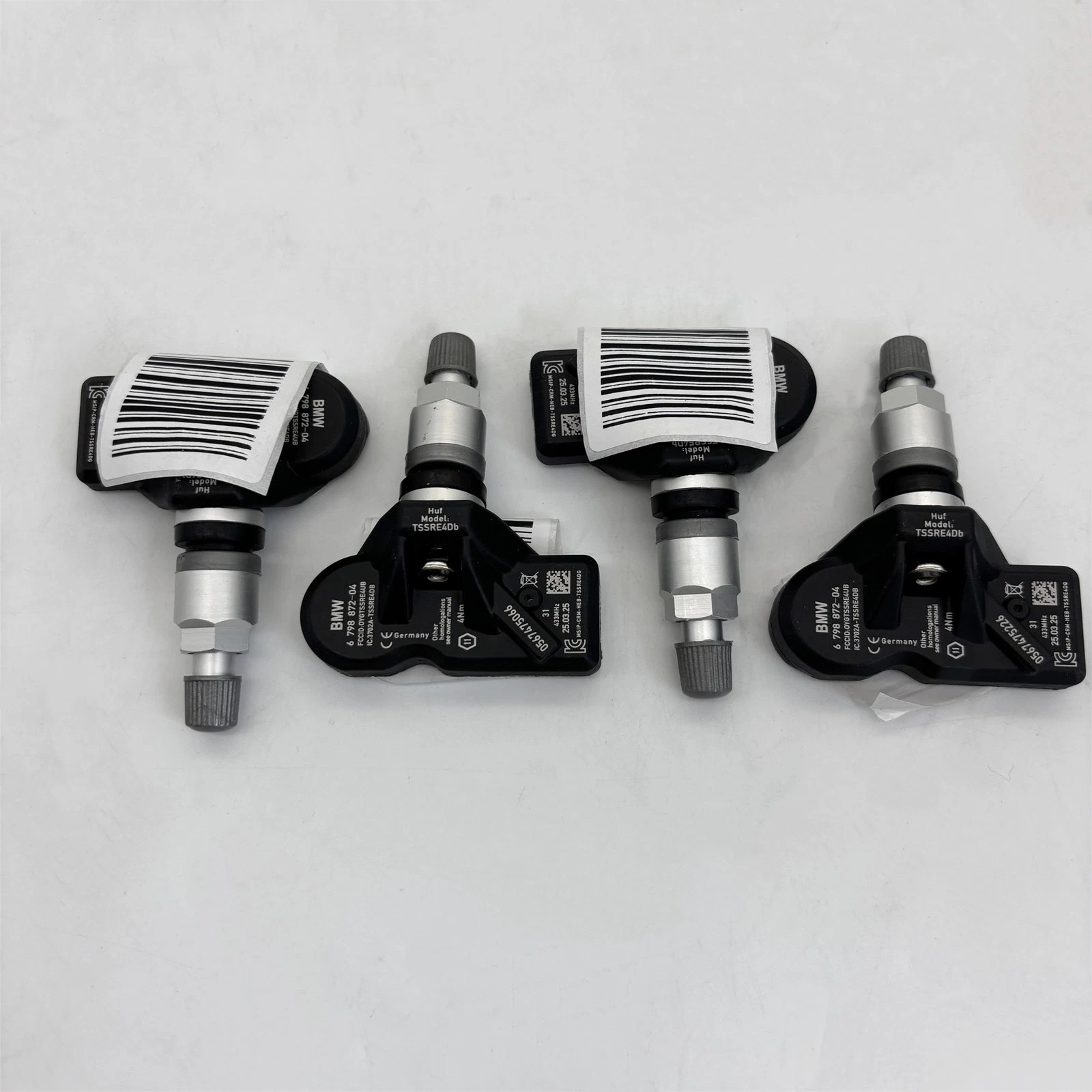 4X Tire Pressure Sensor TPMS 433MHZ For 14-19 BMW F30 328i 1.5L-4.4L 36106798872