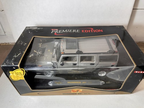 Maisto Hummer H2 SUV 1:18 Diecast (READ) - Picture 2 of 8