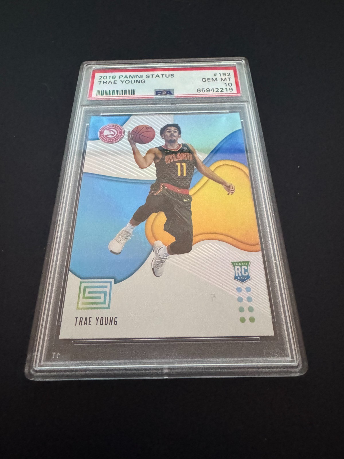 2018-19 Trae Young Panini Status #192 RC  - PSA 10