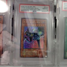 Yu Gi Oh Toon Demon Trading Card Ultra Rare PSA10 GEM MT Authentic Genuine