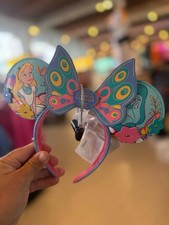 Disney Parks 2026 Epcot Flower Garden Festival Alice In Wonderland Ear Headband