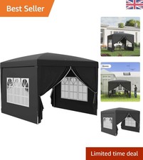 Water-Resistant 3x3m Party Tent Canopy - Perfect for Weddings and Events
