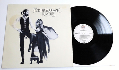 FLEETWOOD MAC RUMOURS LP VINYL EX/EX Classic 1977 Album Vintage Textured Sleeve
