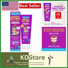 Boudreaux's Butt Barrier Ointment   Gentle, Plant-Based Diaper Rash Preventio...