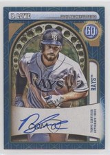 2021 Topps Gypsy Queen Blue 95/99 Brandon Lowe #GQA-BL Auto a7t