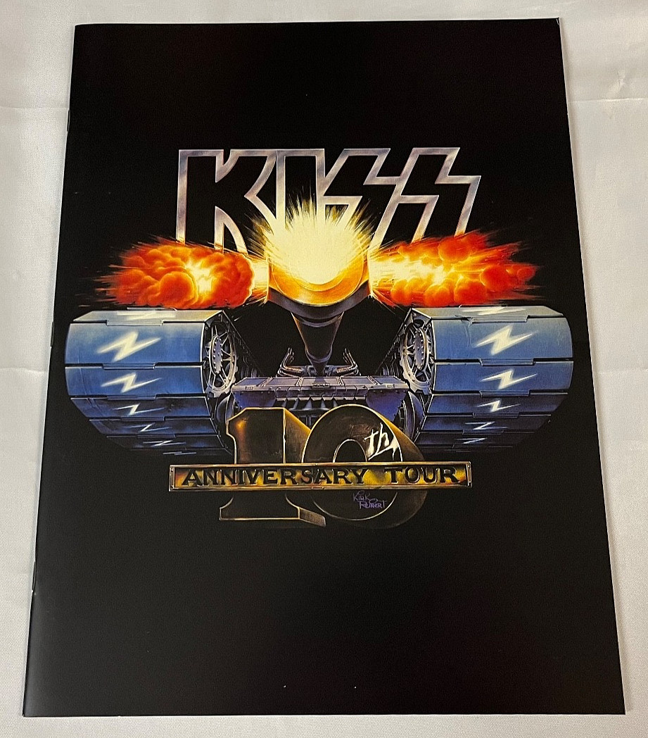 KISS CREATURES OF NIGHT 40 Anniv Deluxe Box Set Tour Book Program GENE PAUL ACE