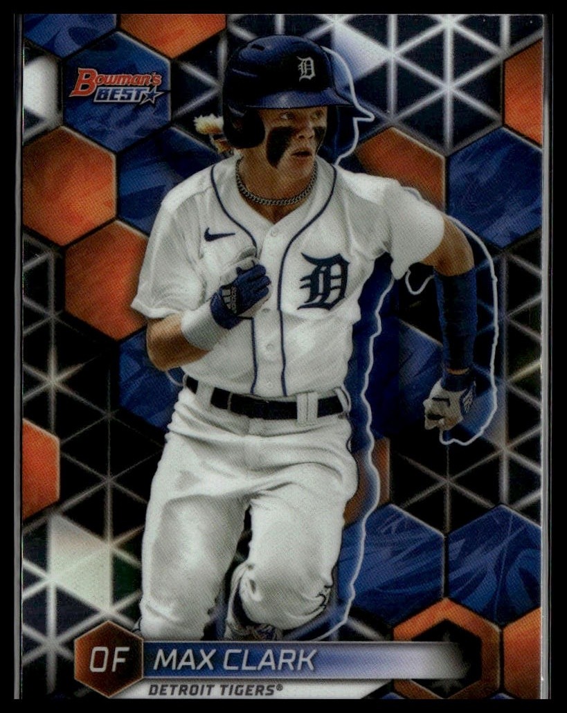2023 Bowman's Best #TP-23 Max Clark Top Prospects