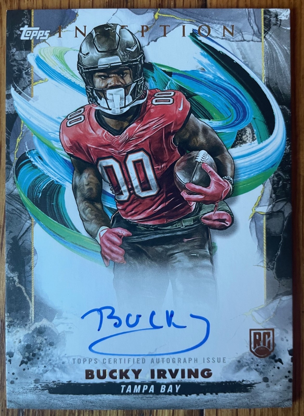 2024 Topps Inception - Rookie Autographs Bucky Irving #RA-BI (AU, RC)