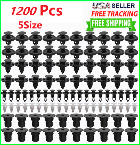 1200 Pcs Fender Liner Fastener Rivet Push Bumper Clips Retainer For Toyota Lexus - Bild 1 von 11