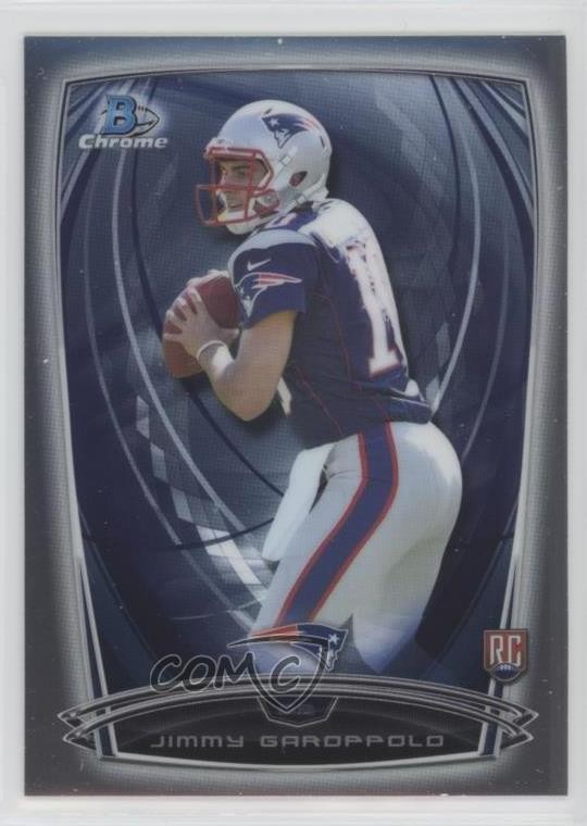 2014 Bowman Chrome Jimmy Garoppolo #175 7l6