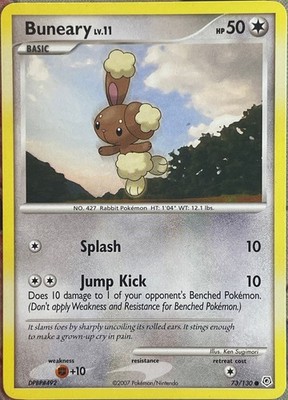 Buneary LV. 11 - 73/130 - Diamond & Pearl Pokemon 2007