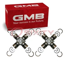2 pc GMB Rear Shaft All Universal Joints for 2005-2020 Nissan Frontier 4.0L lu