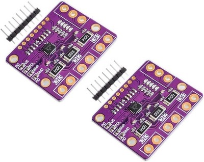 2 PCS I2C SMBUS INA3221 Triple-Channel Shunt Current, Voltage Monitor Sensor