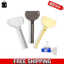 3 Pcs Toothpaste Tube Squeezers,Stainless Steel Toothpaste Squeezer,Metal Manual