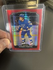 2022-23 OPC Platinum Red Prism Parallel Robert Thomas 156 St Louis Blues 5/199