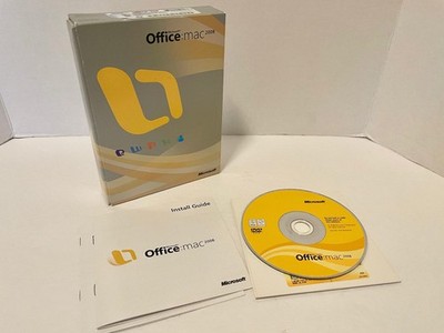 Microsoft Office Mac 2008 Standard Edition Full Retail with Product Key