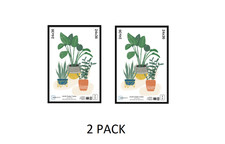 2 PACK Mainstays 24x36 Black Poster Frame   Wall Mount Display Frames