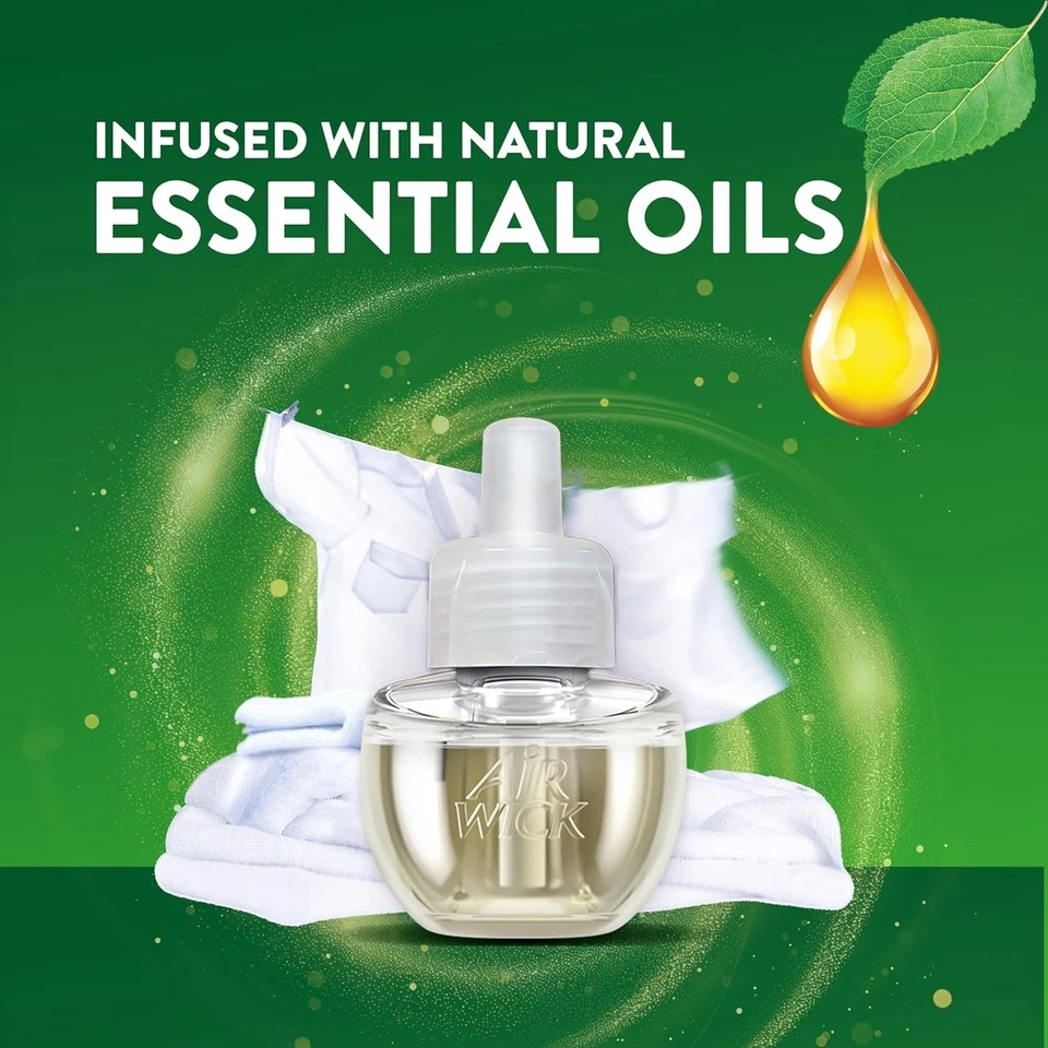 Air Wick Scented Oils 0+10 Fresh Linen Transparent - Image 3 of 4