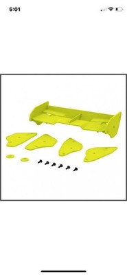 VP-PRO WN-001-Y 1/8 Buggy Rear Wing RC Car Truggy Racing Part Associated TLR